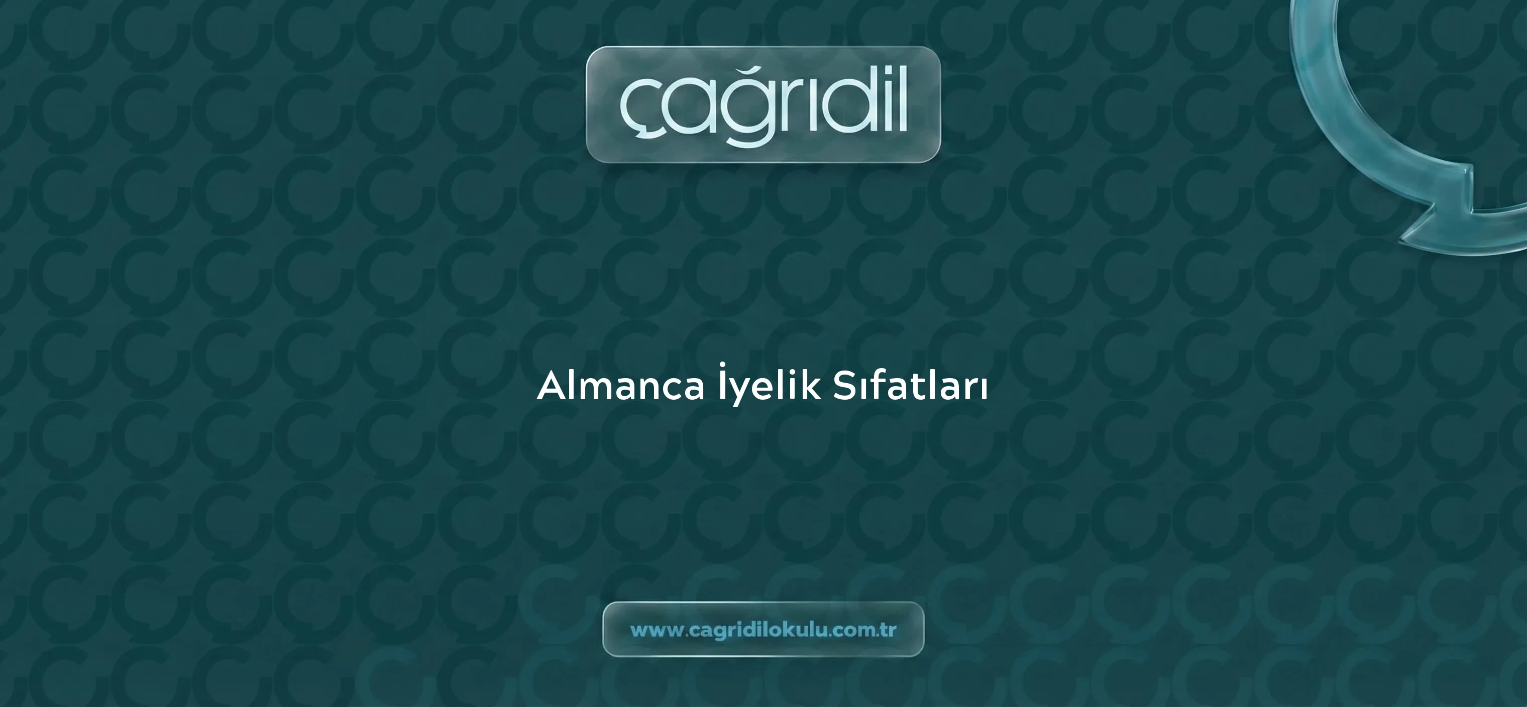 Almanca İyelik Sıfatları