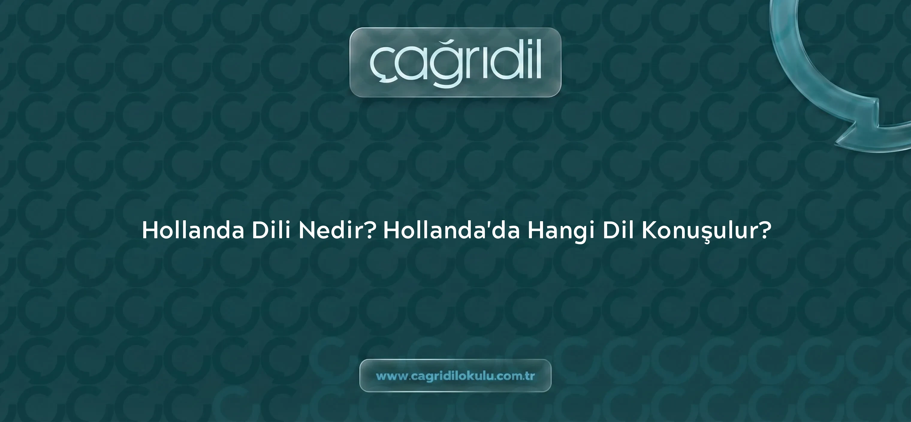 Hollanda Dili Nedir? Hollanda'da Hangi Dil Konuşulur?