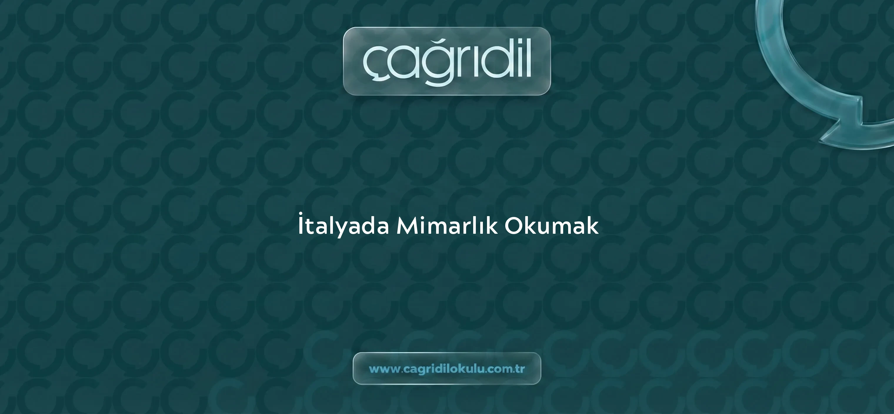 İtalyada Mimarlık Okumak