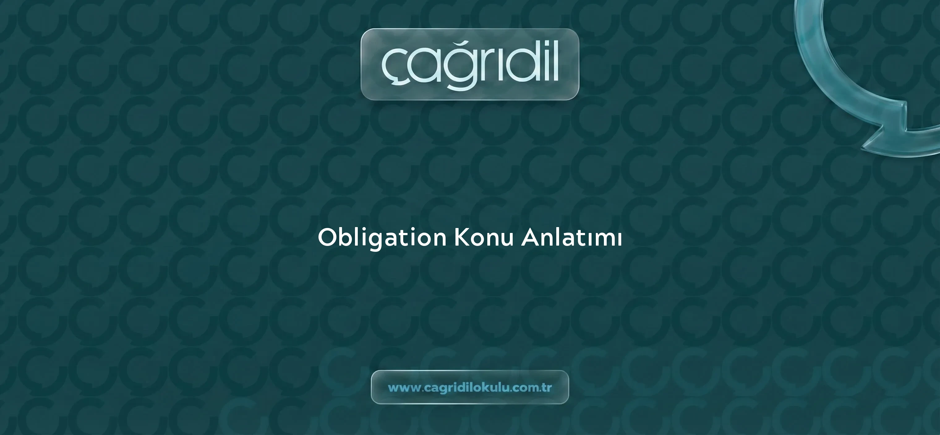 Obligation Konu Anlatımı